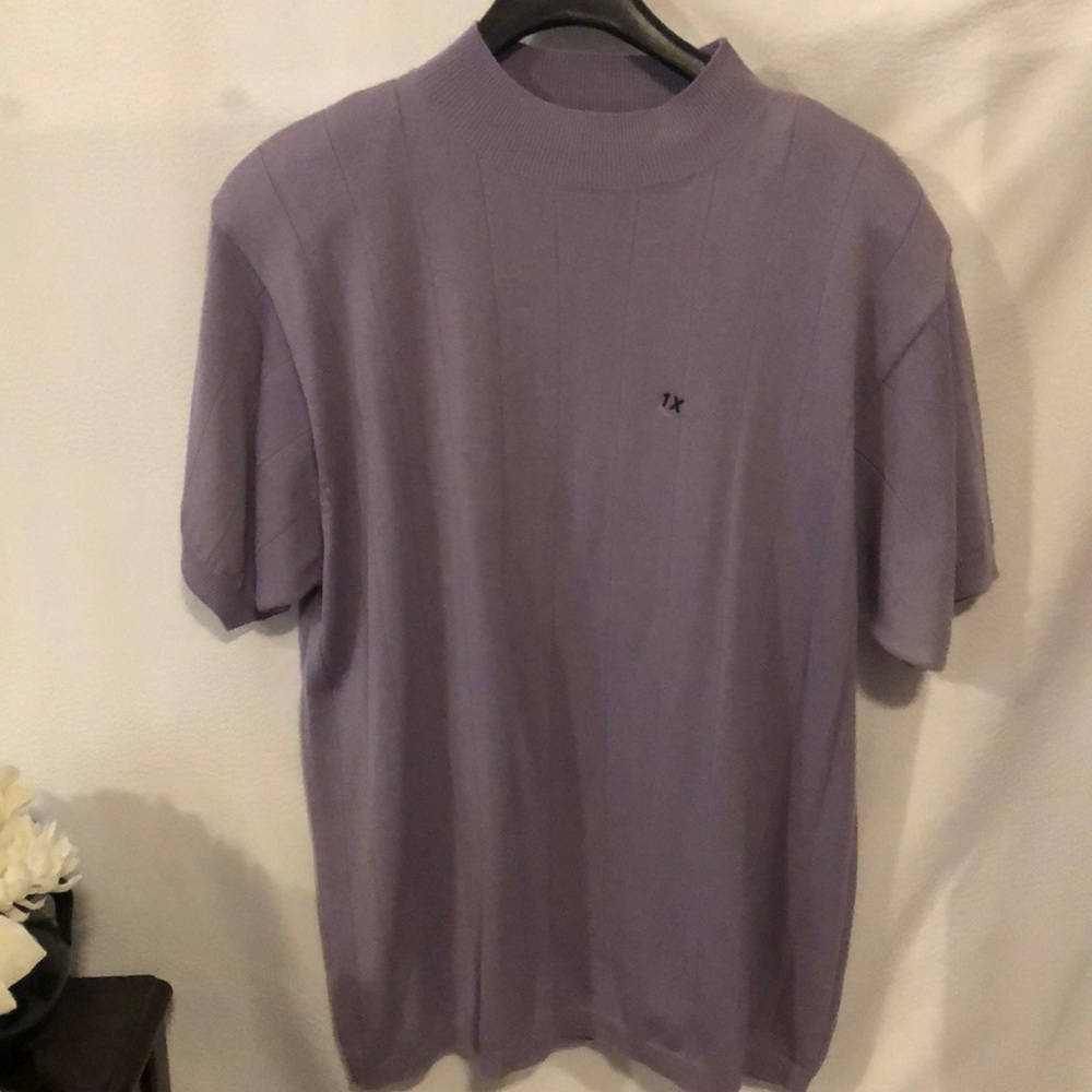 🇺🇸 Dress Barn lavender shirt NWT size 1x